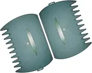 NC Lightweight Leaf Scoop,Hand Rakes,Hand Held Grabber Tool,Leaf Collector Claws,Rubbish Pick up Portable 1 Pair for Trash Yard Lawn Debris