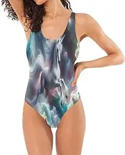 [RPLIFE] Cute Unicorn Constellation Nebula Womans Swimsuits, Padded Bathing Suits for Women Honeymoon Bathing Suits for Women