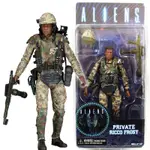 NECA ALIENS PRIVATE RICCO FROST MARINE 7" 可動人偶 1:12 外星人系列 9