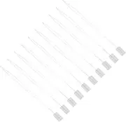 SHINEOFI Iron Wire Beading Needles Long Central Opening Yarn Needles Set for Darning Knitting