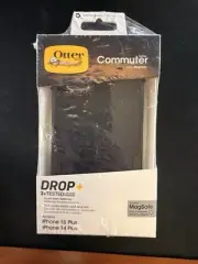 OtterBox Commuter Series Case for iPhone 14 Plus - Black- 15 Plus NEW Drop+