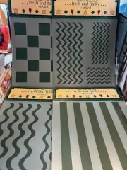 Set 4 New Fresh & Funky Pattern Stencils