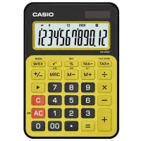 在飛比找Yahoo奇摩購物中心優惠-CASIO 12位數時尚多彩桌上型計算機(MS-20NC-B