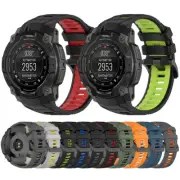 Silicone Sport Strap Bracelet Replace Watch Band for Garmin Instinct3 45mm/50mm