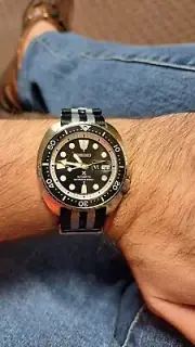 NEW SEIKO SRPE05 King Turtle Automatic Diver's Watch - SRPC44 BLACK Dial MOD