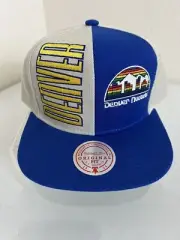 MITCHELL & NESS Denver Nuggets SnapBack Cap ( OSFM )