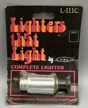 L-111C Casco Cigarette Lighter Compact or Mini Car Universal 12v Non-lit 1960’s?
