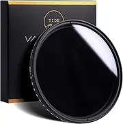 [Tide Optics] 37mm Variable ND Filter (ND2 - ND400) Circular Neutral Density Lens Filter