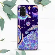 Psychodelic Trippy Planets Universe Case For Samsung Note 20 S21 S22 S23 S24 FE