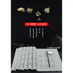 柳公權 基礎練字 柳體 仿宣萬次重複書寫 書法套組 毛筆練字 書法練習 加厚萬次水寫布 水寫布 書法字帖 臨摹 毛筆