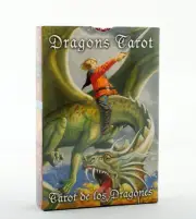 Dragons Tarot/ Tarot de los Dragones (English and Spanish Edition) Cards OOP