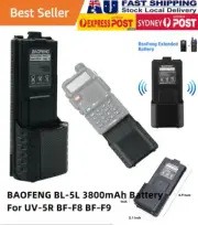 BAOFENG POFUNG BL-5L 7.4V Extended 3800mAh Battery for UV-5R BF-F8 UV-5R+ BF-F9