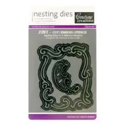 Paisley Border Nesting Dies CO723051