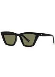 LE Specs Velodrome Cat-eye Sunglasses - Black ONE SIZE