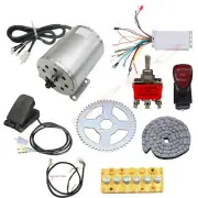 48V 1800W Brushless Motor Controller Kit for Electric Go Kart Scooter E Bike ATV