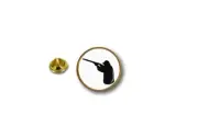 pins pin's flag badge metal lapel hat button biker hunter gun weapon