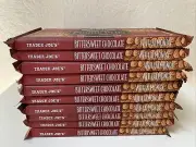 10 PACK HUGE TRADER JOE'S Pound Plus BITTERSWEET CHOCOLATE with Almonds