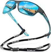 [ACEmedia] Polarized Sports Sunglasses for Men Driving Cycling Fishing Sun Glasses 100% UV Protection Goggles