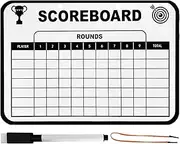 Scorecard Golf - Writable Stat Log, Compact Game Recording Board | Professional Amateur Accessories, Handy Scorekeeping Tool, Club Round Monitor for Sports Enthusiasts