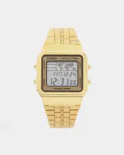 [CASIO] Casio A500wga-9df Gold - Size One Size One Size Gold