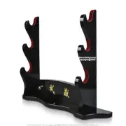 Musashi Multi Function Three Tier Tabletop Wall Mount Sword Stand Samurai Katana