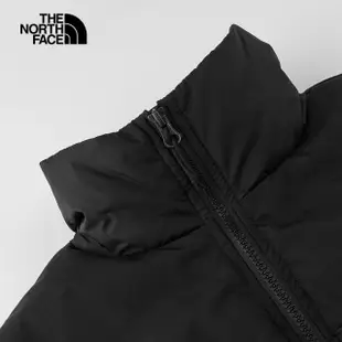 【The North Face 官方旗艦】北面男款黑色防潑水舒適保暖立領羽絨外套｜88R5JK3