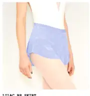Bullet Pointe Pull on Dance Skirt - Lilac Color - Ladies Small - NWT