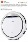 ILIFE V3s Pro Robot Vacuum Cleaner Remote Control Self Charging Pet Hair New