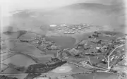 WALES OLD PHOTO Elevated View of National Oil Refineries Llandarcy, 1930s 16