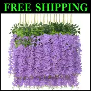 Realistic 24-Piece Wisteria Vine String Decor - Perfect for Home & Event Styling