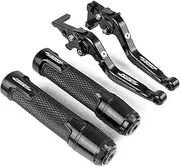 Handlebar Kits Compatible with CBR300R CB300F 2014-2018 CBR 300R Motorcycle Accessories Extendable Brake Clutch Levers and Handlebar Hand Grips Ends (Color : CBR300R CB300F 14 18)