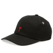 AMI Paris Soft Cotton Gabardine Cap