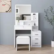 ALFORDSON Dressing Table Set Stool Cabinet White