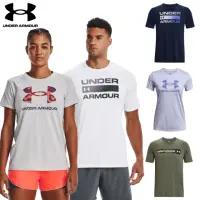 在飛比找momo購物網優惠-【UNDER ARMOUR】UA 男女款 LOGO 短T(多