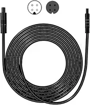 YQMAJIM 4 Pin 16.5Ft Dash Cam Rear View Backup Camera Reverse Car Recorder Cable Extension Cord (Male to Female)