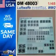 Dan Models 48003 Decal Sign for German luftwaffe WW2 1/48