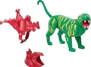 [Masters of the Universe] Origins Battle Cat 6.75-in Action Figure, He-Man's Loyal Tiger-Like Eternian Creature for Motu Storytelling Play and Display with Origins 5.5-in Figures