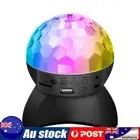 Disco Ball Party Light USB Charging RGB Show Lamp for Home Dance Parties (Black)