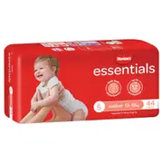 Huggies Essentials Nappies Walker Size 5 (13 - 18kg) 44 Pack