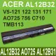 宏碁 ACER AL12B32 電池 ASPIRE V5-121 V5-122 V5-122P V5-131