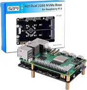 GeeekPi N21 Dual 2280 NVMe Base for Raspberry Pi 5
