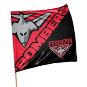 Essendon Bombers AFL Square Game Day Flag