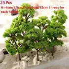 Model Tree*25Pcs As A Gift Building Model Landscape Gardens Model Landscape