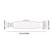 Banana Slicer Split Cutter Kitchen Fruits Easy Chop Cut Plastic Gadget Tool _in