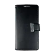 Mercury Rich Diary Wallet Case For Samsung Note 10 - Black