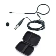 WB53 Ear Hook Headset Microphone For Shure PGX FP BLX SLX GLX SVX ULX UR4D Black