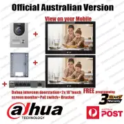 DaHua IP Intercom 1080P Doorbell Security System with optional Touch Screen