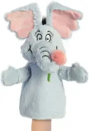 Aurora - Dr. Seuss - 13" Horton Hand Puppet Whimsical Stuffed Animal