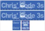 Code 3 Adhesive Vinyl Trailer Decals - HB Clark - 1/50 1/76 1/148 1/64 1/87