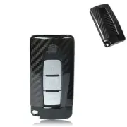 For Nissan Infiniti GTR Style Remote Key Fob Case Cover Trim Carbon Fiber GTRA